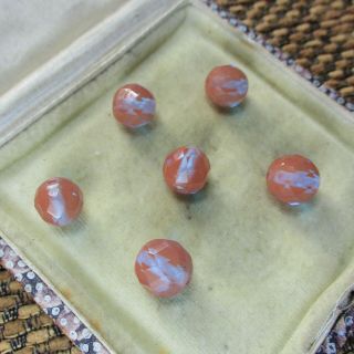 6 Large Saphiret Beads For Remaking