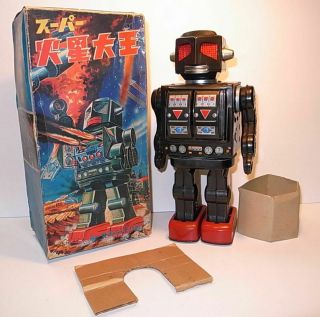 Vintage Horikawa Robot&original Box (mars King) Red Eyes Version
