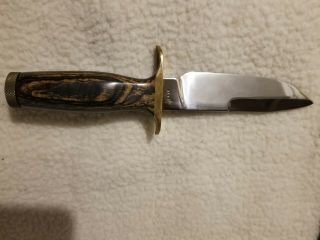 Vintage Smith & Wesson S&w Knife 6030 Blackie Collins Made 1970s