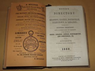 Antique Book 1860 Boyd 