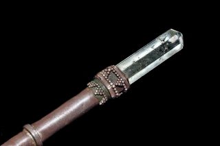 VICTORIAN ANTIQUE STERLING SILVER AUTHENTIC WITCHCRAFT CASTING SPELLS MAGIC WAND 12