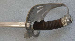 Kingdom of Yugoslavia Officer Sword M1920 no rust blade Serbia Serbian 11