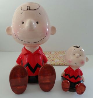 Rare Vintage 11 1/2 " Charlie Brown Musical Collectible Figurine By Schmid