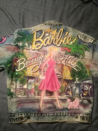 Vintage Barbie In Beverly Hills,  Tony Alamo Denim Jacket 4