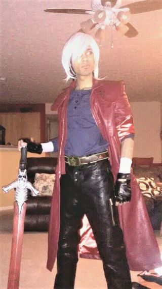 Devil May Cry 5 Dante Cosplay Halloween Adult Small U.  S.