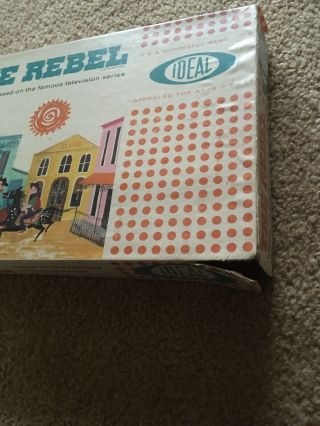Vintage The Rebel Board Game.  Johnny Yuma.  Ideal,  VHS.  TV Series 4