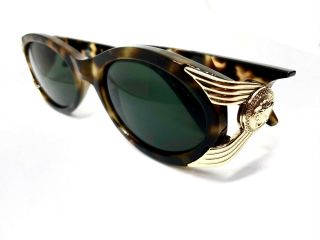 Gianni Versace Mod.  423 Col.  279 Vintage Sonnennrille / Sunglasses Migos Medusa 6
