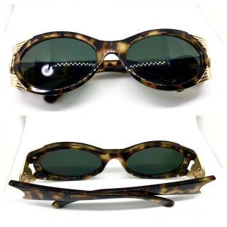 Gianni Versace Mod.  423 Col.  279 Vintage Sonnennrille / Sunglasses Migos Medusa 8