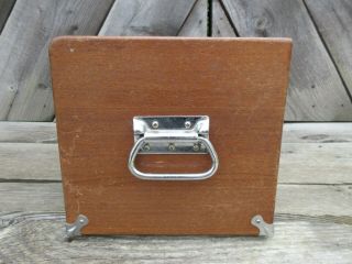 Vintage H.  Gerstner & Sons WB42 Wood Machinist Tool Chest Box w/ Key 5 Drawer 11