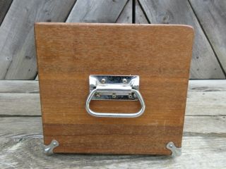 Vintage H.  Gerstner & Sons WB42 Wood Machinist Tool Chest Box w/ Key 5 Drawer 9