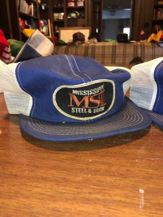Three K Brand Vintage Trucker Hats Denim Snapback Mesh 2