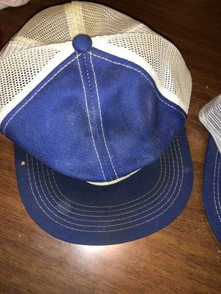 Three K Brand Vintage Trucker Hats Denim Snapback Mesh 5