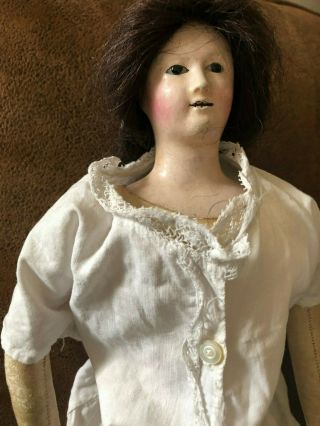 1840 ' s Andreas Voit Papier Mache Doll Pauline Style with Great French Body 12
