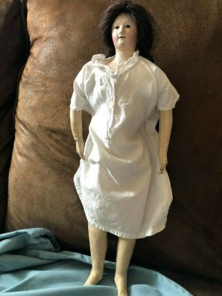 1840 ' s Andreas Voit Papier Mache Doll Pauline Style with Great French Body 3