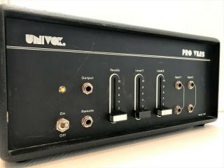 Univox U3R Pro Verb Effect Unit 1970 ' s Vintage Reverb Effect Unit 3