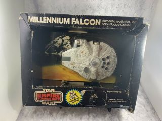 Star Wars Vintage Die Cast Millennium Falcon With The Box And Bubble