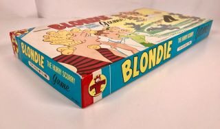 Vintage 1966 Transogram Blondie Board Game Comic Strip Character Toy 2