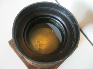 Antique U.  S.  Patent 1896 Dallmeyer No.  9 Stigmatic Series II Brass Lens 10