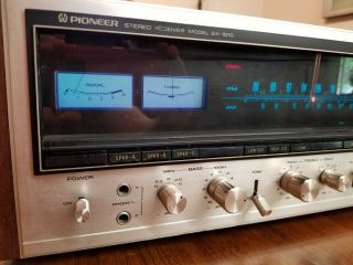 Rare Vintage Pioneer SX - 1010 Monster AM FM Stereo Receiver but NOT WELL 2