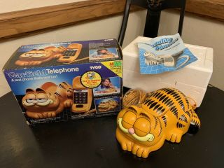 Vintage Garfield Telephone Tyco