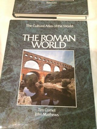 The Cultural Atlas of the World SET Ancient America Roman Greek China Hardback 3