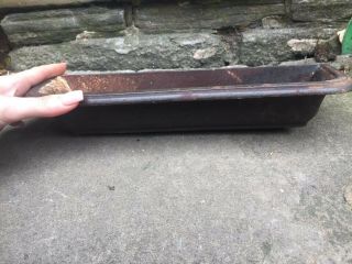 Old cast iron umbrella pew tray/ideal bird feeder 5
