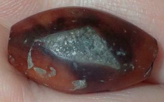 21mm Ancient Roman Eye Carnelian Agate Bead,  1800,  Years Old,  S353