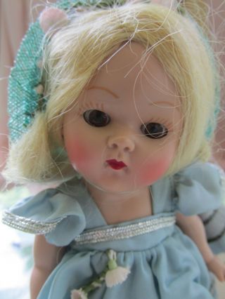 Vintage Vogue Ginny Doll,  CHERYL 44 1953 - PAINTED LASH 8