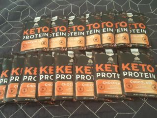 Ancient Nutrition Keto Protein Ketogenic Performance Fuel Chocolate 15 Servings