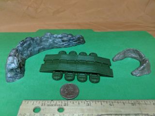 Marx Miniature Playset Wwii Raft Bridge,  & Accessories,  Battleground,