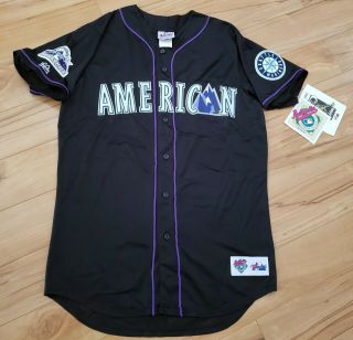 Rare Vintage 98 All - Star American League Griffey 24 Mariners Sz L