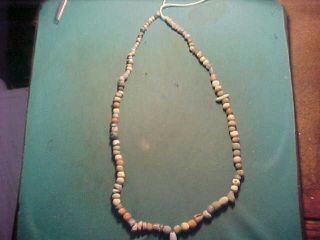 String Of Ancient Egyptian Faience Beads 1st Millennium Bc.