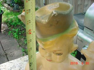 RARE VINTAGE CURITY BABY DIAPER STORE DISPLAY MANNEQUIN 6