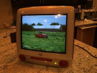 VINTAGE APPLE iMAC Model M5521 G3/450 - Ruby Red - 8