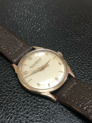Jaeger Lecoultre Vintage 9ct Yellow Gold Dress Watch 30mm