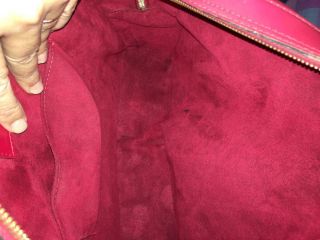 Vintage Louis Vuitton Epi Leather Voltaire Tote Bag LV Red Shoulder Bag 12