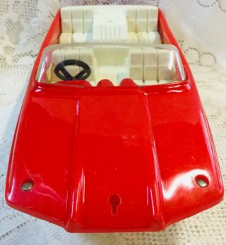 AWESOME Vintage 1960’s TONKA Toy Plastic Red & White Boat Only 4