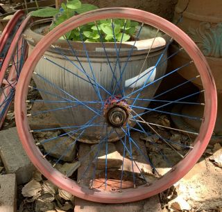 Vintage Acs Z Rims Wheelset 20” Bmx