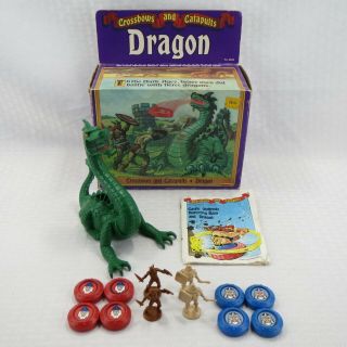 Dragon - Crossbow & Catapults Vintage 1983 Lakeside Game Expansion - Complete