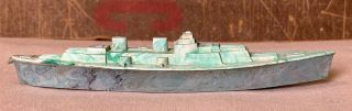 Set Of 7 Vintage Bakelite Plastic Submarine Ship Military Toys 2