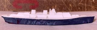 Set Of 7 Vintage Bakelite Plastic Submarine Ship Military Toys 5