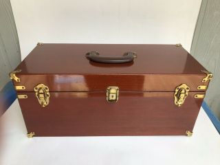 Abercombie Fitch Wood Tackle Box.