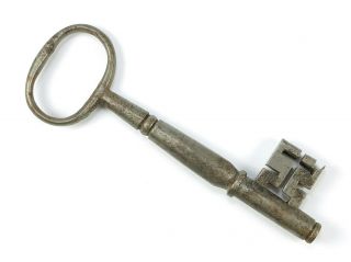 Rare Georgian Style Antique Lock Key Late 1700s Early 1800s Pennsylvania 2 2