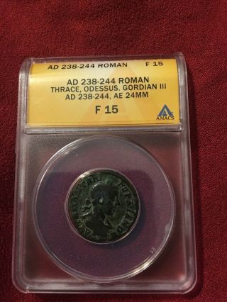 Ad 238 - 244 Roman Empire Gordian Iii Ae Sestertius Ancient Coin 24mm