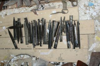 30 Mauser Bayonet Mystery Sheaths Roughly 10.  75 Inches Long Ub 3099