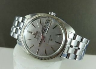 Omega Constellation Chronometer 168.  029 Watch.  Steel/gold.  Expandable.  Ca 1968