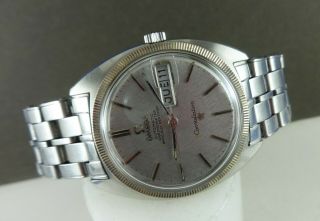 OMEGA Constellation Chronometer 168.  029 Watch.  Steel/Gold.  Expandable.  Ca 1968 3