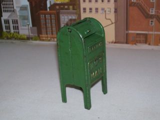 Vintage 1920 ' s Arcade Cast Iron U.  S.  Mail Box 5