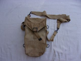 Ww2 Gi General Purpose Ammo Carrying Bag - - Khaki - - British Made - - 1945 Date