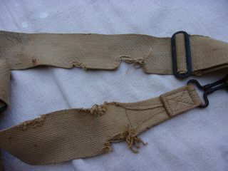 WW2 GI General Purpose Ammo Carrying Bag - - Khaki - - British Made - - 1945 Date 4